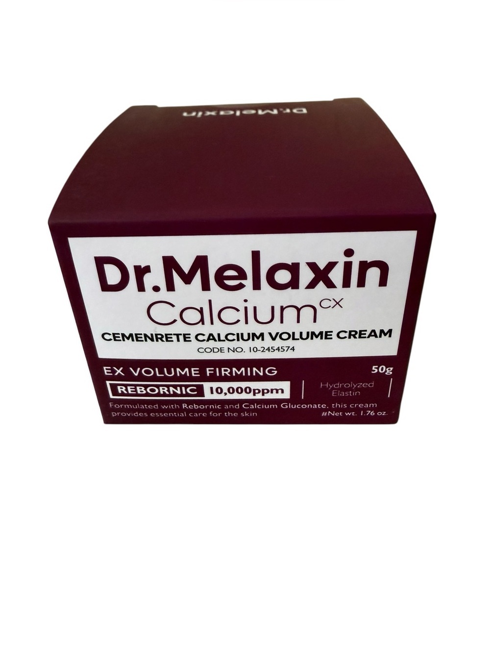 Dr Melaxin Calcium Concrete Volume Cream New Sealed